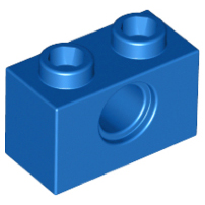 Technic, Steen 1x2 Blue